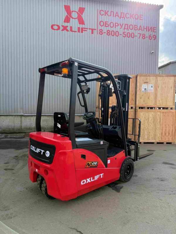 Электропогрузчик Вилочный OXLIFT FE3D20N 3000 мм 2000 кг SS Li-ion, АКБ 80V/150Ah, з/у 80V/35A