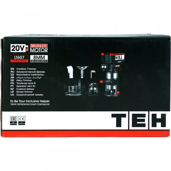 Фрезер аккумуляторный кромочный TEH LT607