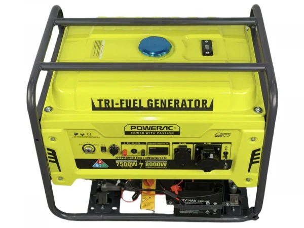 Электростанция бенз/газ Powerac PR8000 Eco "Winter" 2 в 1