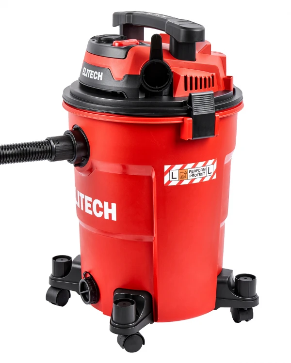 Пылесос строительный ELITECH ПС 12-35А E1302.005.01
