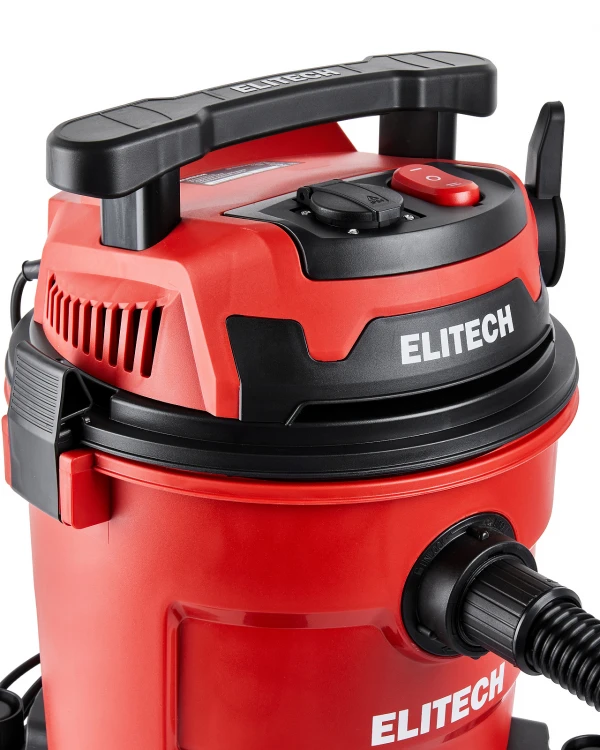 Пылесос строительный ELITECH ПС 12-35А E1302.005.01