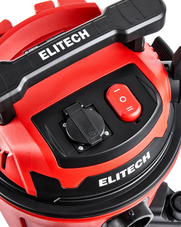 Пылесос строительный ELITECH ПС 12-35А E1302.005.01