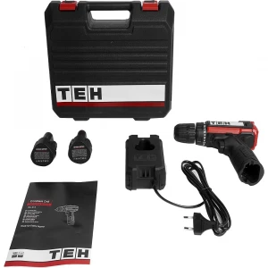 Дрель-шуруповерт аккумуляторная TEH TDL212 12V