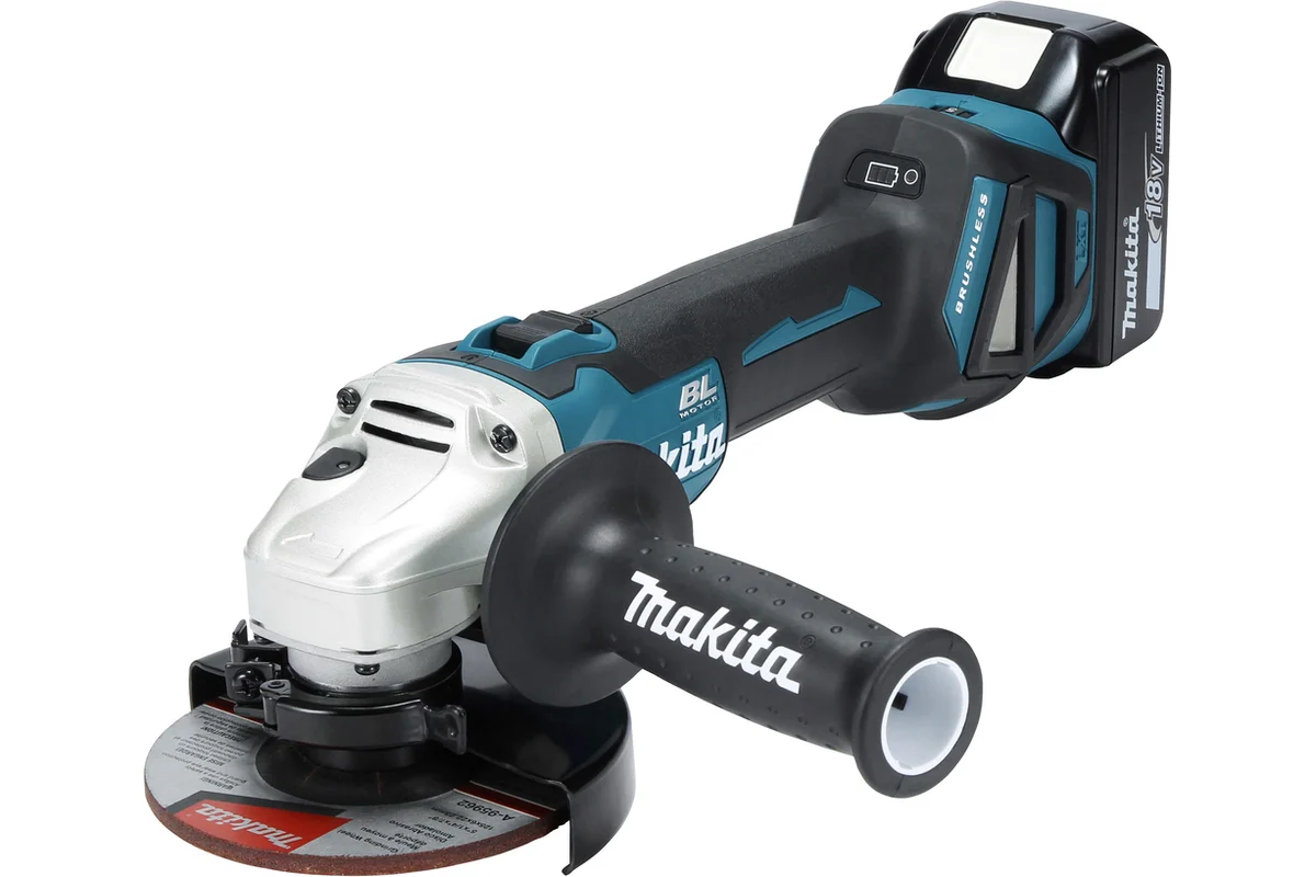 Шлифмашина угловая аккумуляторная Makita DGA511RT