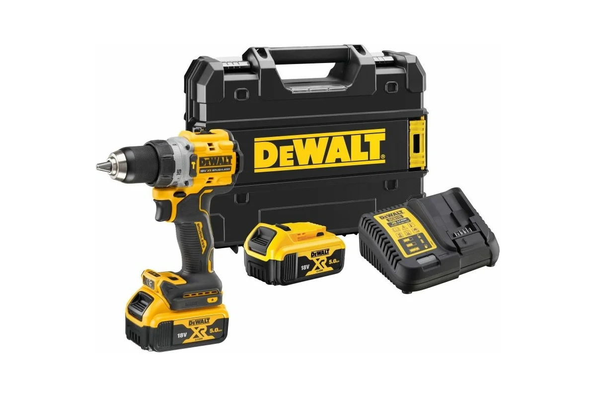 Дрель-шуруповерт аккумуляторная Dewalt DCD805M2T