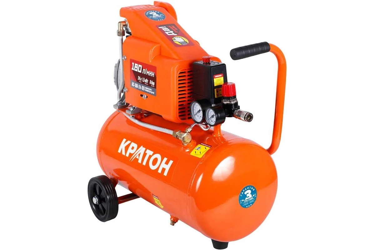 Компрессор с прямой передачей Кратон AC-180-24-DD 30101031