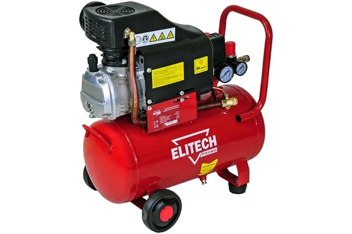 Масляный компрессор Elitech КПМ 400/25 Промо