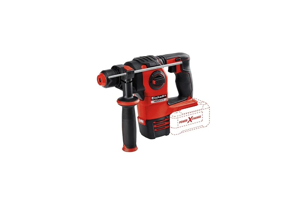 Перфоратор аккумуляторный Einhell PXC HEROCCO 4513900SET (+ 1аккумулятор 4Ач + З/У)