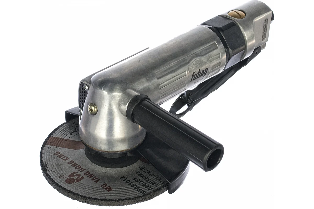 Пневмошлифмашина угловая Fubag GA-125 + зачистной диск 4" 100127