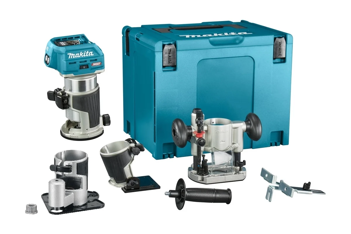 Фрезер аккуммуляторный кромочный Makita RT001GZ19