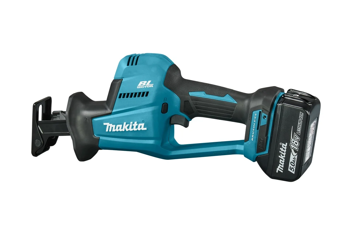 Пила сабельная аккумуляторная MAKITA DJR189RTJ