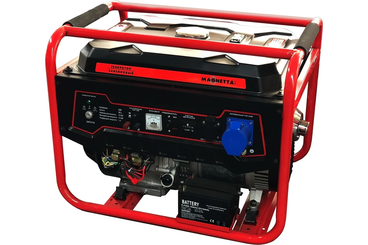 Генератор бензиновый MAGNETTA GFE6500