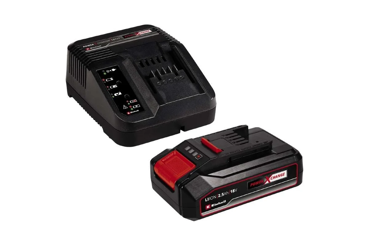 Устройство зарядное + аккумулятор Einhell PXC 2.5Ач  4512097
