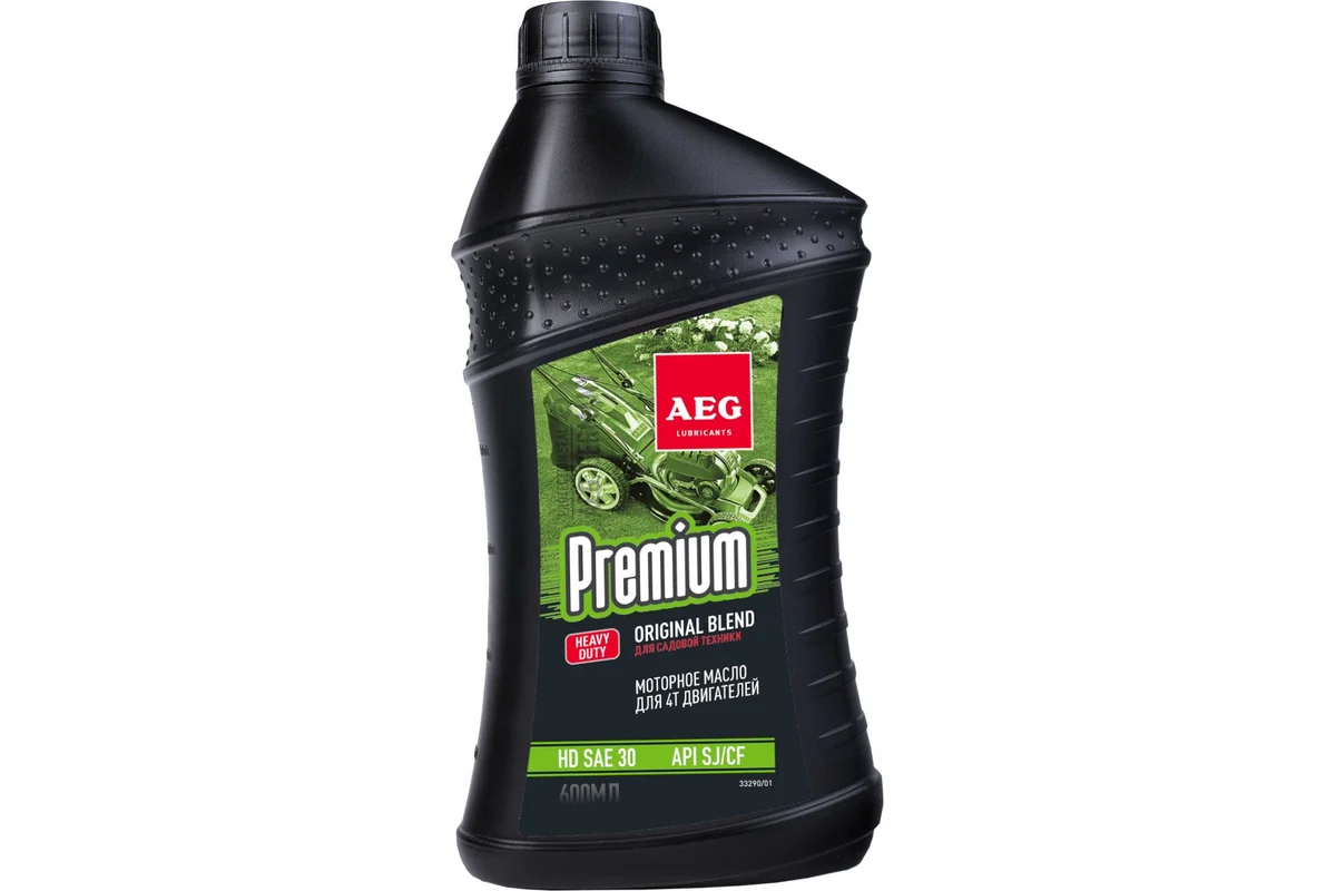 Масло 4Т AEG Premium HD SAE 30 API SJ/CF 600мл 33290
