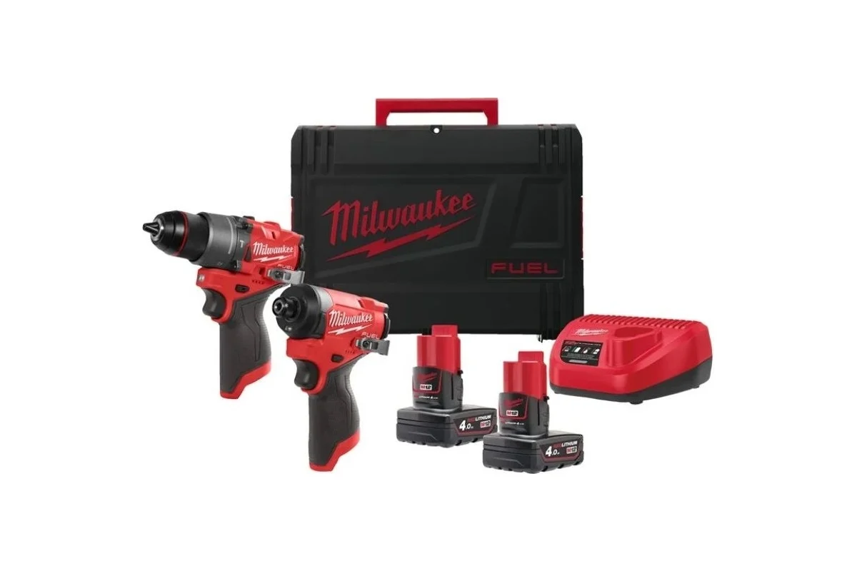 Набор инструментов Milwaukee M12 FPP2A2-402X 4933480587
