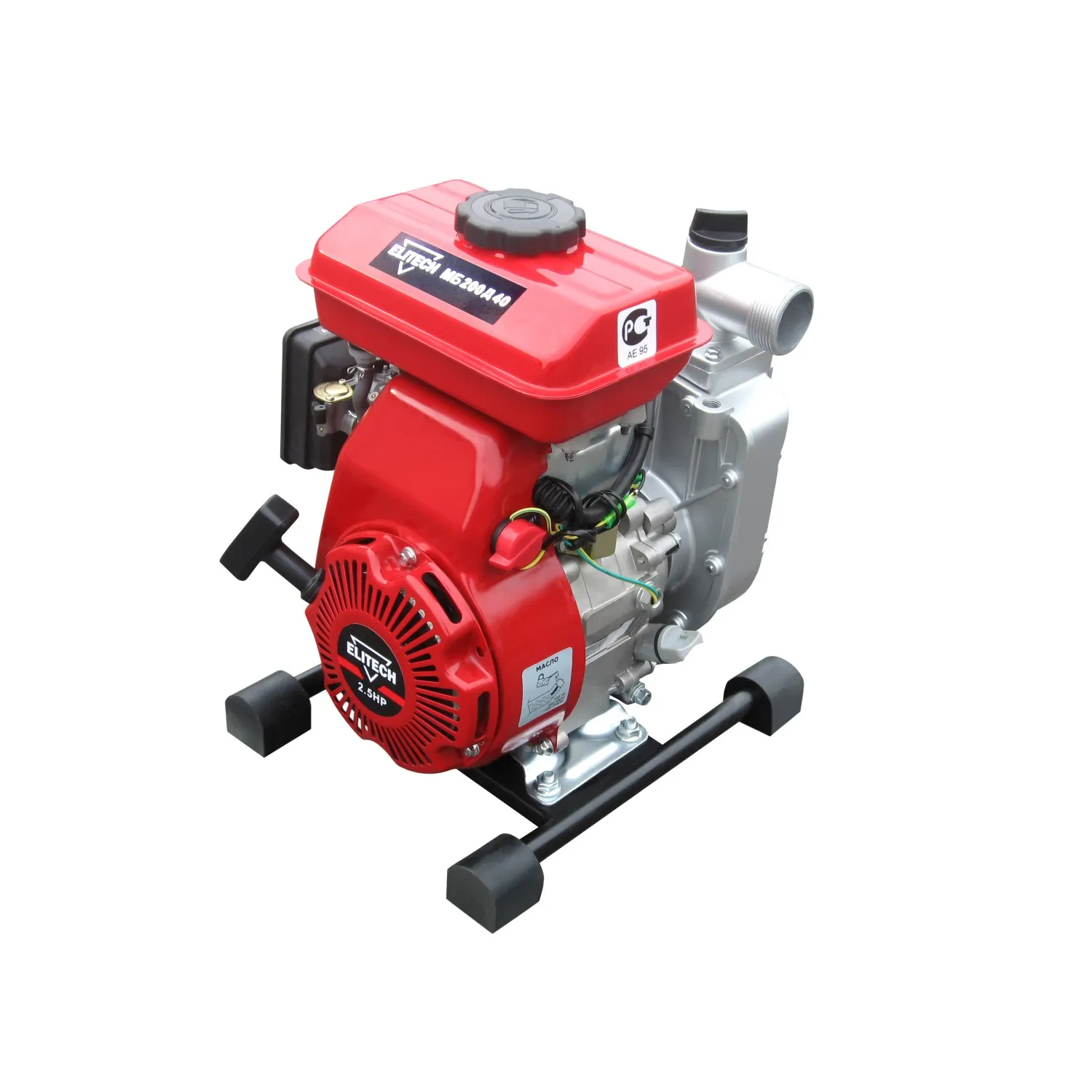 Мотопомпа бензиновая ELITECH МБ 200 Д 40 155209