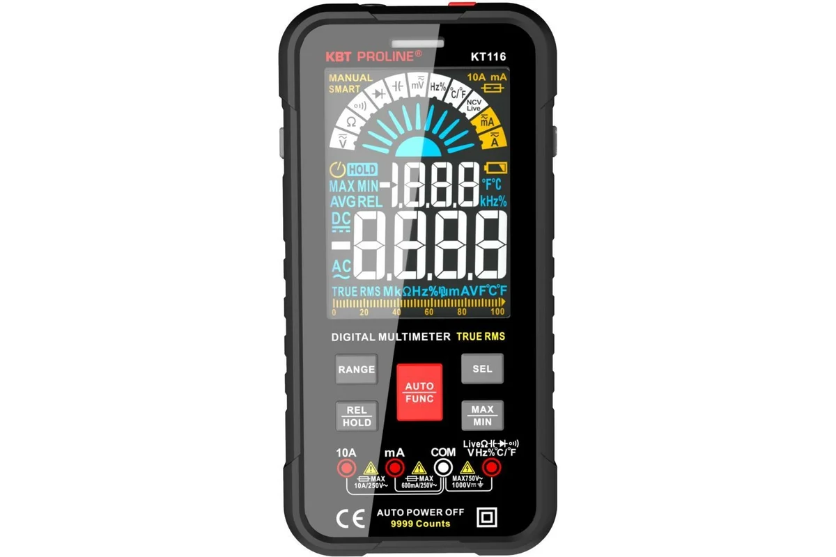 Мультиметр цифровой SMART KT 116 PROLINE КВТ 87248