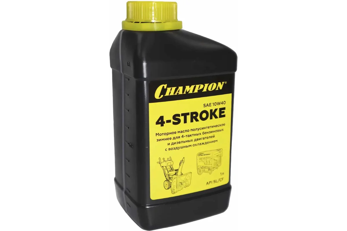 Масло полусинтетическое 4-х тактное CHAMPION SAE 10W40 1л 952853